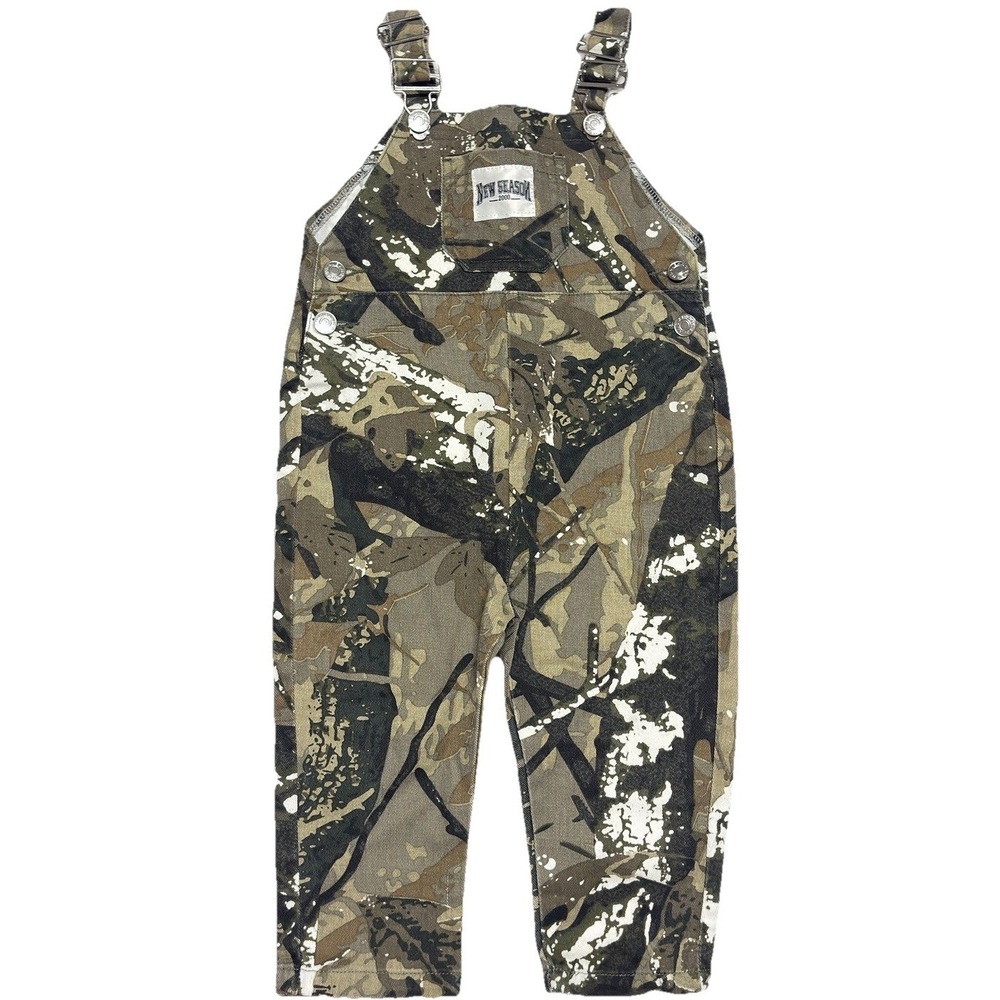 Camo Overalls Toddler 18-24 M Pockets‎ Outdoor Hunting Fishing Adjustable Straps